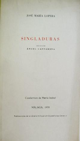 Imagen del vendedor de Singladuras. Poemas. a la venta por Hesperia Libros