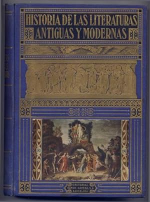Imagen del vendedor de Historia de las Literaturas Antiguas y Modernas. a la venta por Hesperia Libros