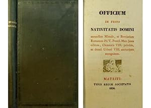 Seller image for Officium in Festo Nativitatis Domini secundm Missale et Breviarium Romanum. for sale by Hesperia Libros