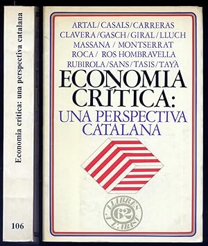 Imagen del vendedor de Economia crtica. Una perspectiva catalana. a la venta por Hesperia Libros