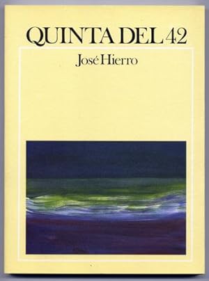 Imagen del vendedor de Quinta del 42. Poemas. a la venta por Hesperia Libros