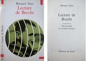 Image du vendeur pour Lecture de Brecht. Augmente de "Pdagogie et Forme pique". mis en vente par Hesperia Libros