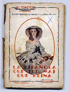 Imagen del vendedor de La espaola que fu ms que reina. Comedia anecdtica en cinco actos. a la venta por Hesperia Libros