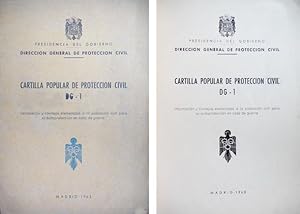 Image du vendeur pour Cartilla Popular de Proteccin Civil. DG-1. Informacin y consejos elementales a la poblacin civil para su autoproteccin en caso de guerra. mis en vente par Hesperia Libros