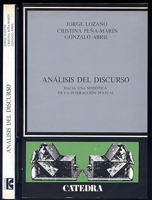 Seller image for Anlisis del discurso. Hacia una semitica de la interaccin textual. for sale by Hesperia Libros