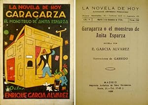 Imagen del vendedor de Garagarza  el monstruo de Anita Esparza. Novela. a la venta por Hesperia Libros