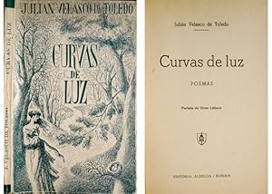 Image du vendeur pour Curvas de luz. Poemas. mis en vente par Hesperia Libros