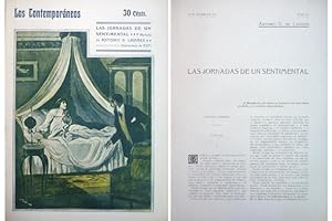 Seller image for Las jornadas de un sentimental. Novela. for sale by Hesperia Libros