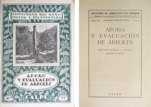 Seller image for Aforo y evaluacin de rboles. for sale by Hesperia Libros