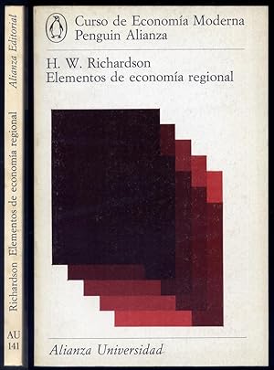 Seller image for Elementos de economa regional. Versin espaola de Fernando Escribano. for sale by Hesperia Libros