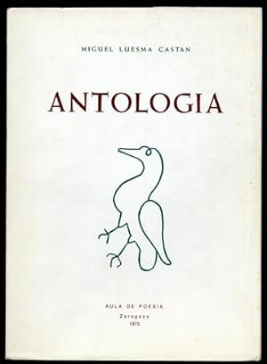 Bild des Verkufers fr Antologa. zum Verkauf von Hesperia Libros