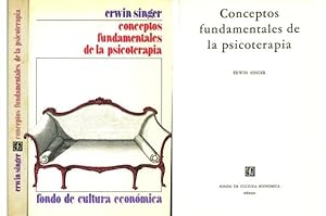 Seller image for Conceptos fundamentales de la Psicoterapia. Traduccin de Manuel de la Escalera. for sale by Hesperia Libros