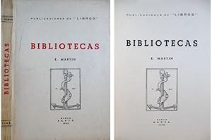Seller image for Bibliotecas. Introduccin de Beln Maran. for sale by Hesperia Libros
