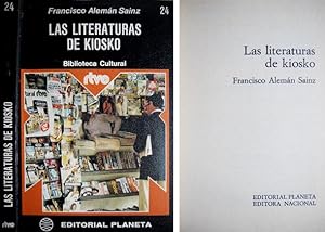 Immagine del venditore per Las literaturas de kiosko. venduto da Hesperia Libros