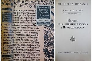 Imagen del vendedor de Historia de la Literatura Espaola e Hispanoamericana. a la venta por Hesperia Libros