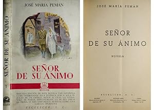 Seller image for Seor de su nimo. Novela. for sale by Hesperia Libros