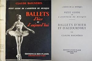 Imagen del vendedor de Ballets d'hier et d'aujourd'hui. a la venta por Hesperia Libros