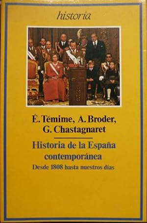 Seller image for Historia de la Espaa Contemporanea. Desde 1808 hasta nuestros das. Traduccin de Albert Carreras. for sale by Hesperia Libros