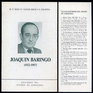 Imagen del vendedor de Joaqun Baringo (1922-1987). a la venta por Hesperia Libros