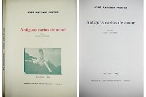 Imagen del vendedor de Antiguas cartas de amor. a la venta por Hesperia Libros