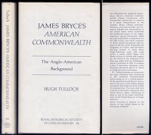 Image du vendeur pour James Bryce's American Commonwealth. The Anglo-American Background. mis en vente par Hesperia Libros