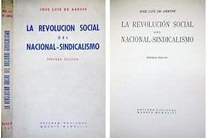 Imagen del vendedor de La Revolucin Social del Nacional - Sindicalismo. a la venta por Hesperia Libros
