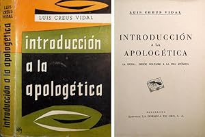 Imagen del vendedor de Introduccin a la Apologtica. La Duda: desde Voltaire a la Era Atmica. Prtico de Cipriano Montserrat. a la venta por Hesperia Libros