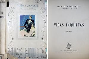 Seller image for Vidas inquietas. Novela. for sale by Hesperia Libros