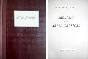 Image du vendeur pour Breviario de las Artes Grficas. mis en vente par Hesperia Libros