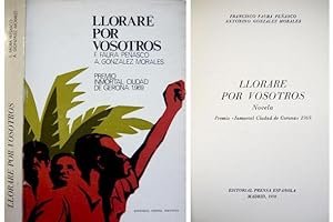 Seller image for Llorar por vosotros. Novela. Premio "Inmortal Ciudad de Gerona" 1969. for sale by Hesperia Libros