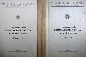 Imagen del vendedor de Reglamento de Educacin Fsica para el Ejrcito. Redactado por la Escuela Central de Educacin Fsica. a la venta por Hesperia Libros