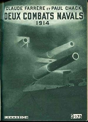 DEUX COMBATS NAVALS 1914.