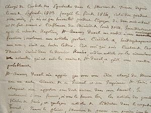 Imagen del vendedor de Jacques Daniel Martine �crit � Arthus Bertrand. a la venta por Traces Ecrites