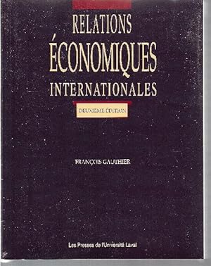 Relations économiques internationales.