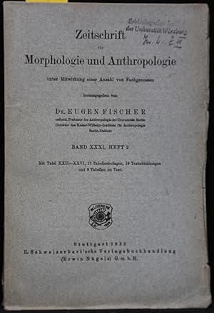 Wachstumsveränderungen am Gesichtsschädel des Orang-Utan. S. 173-227 in: Zeitschrift für Morpholo...