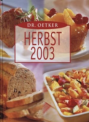 Seller image for Dr. Oetker Herbst 2003 for sale by Flgel & Sohn GmbH