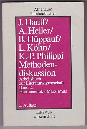 Seller image for Methodendiskussion - Arbeitsbuch zur Literaturwissenschaft Band II Hermeneutik Marxismus for sale by Kultgut