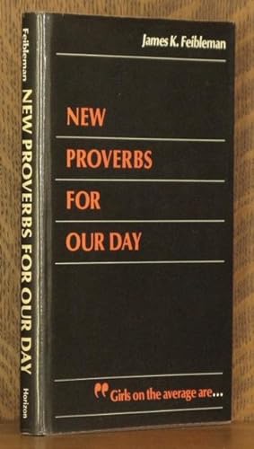 Imagen del vendedor de New Proverbs for Our Day a la venta por Andre Strong Bookseller