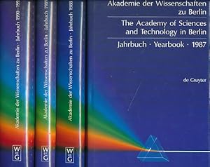 Seller image for Jahrbuch / Yearbook Akademie der Wissenschaften zu Berlin. 1987-1992. 4 Bnde [Erster bis letzter Band.] for sale by Fundus-Online GbR Borkert Schwarz Zerfa