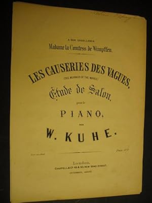 Les Causeries des Vagues (The Murmer of Waves) Etude de Salon pour le Piano