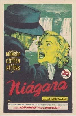 NIAGARA - Teatro Chapi de Villena (Alicante) - Director: Henry Hathaway - Actores: Marilyn Monroe...