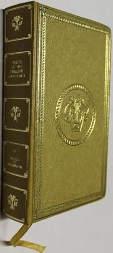 Bild des Verkufers fr Poets of the English Language Volume 3 - Milton to Goldsmith zum Verkauf von H4o Books