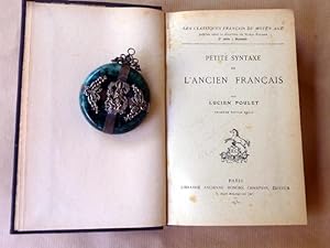 Seller image for Petite Syntaxe de l'Ancien Franais. for sale by librairie sciardet