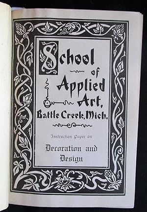 Bound Volume of 18 Issues of the School of Applied Arts Magazine