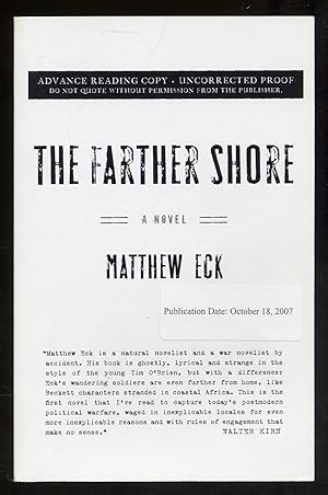 Bild des Verkufers fr The Farther Shore zum Verkauf von Between the Covers-Rare Books, Inc. ABAA