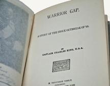 Warrior Gap, a Story of the Sioux Outbreak of '68