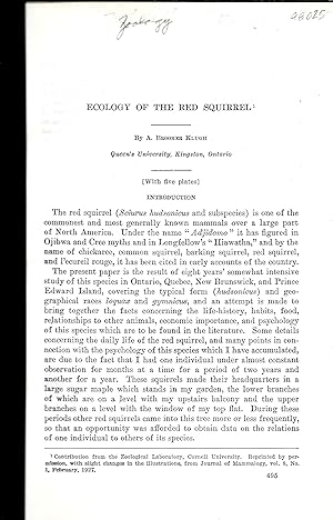Immagine del venditore per ECOLOGY OF THE RED SQUIRREL. venduto da Legacy Books