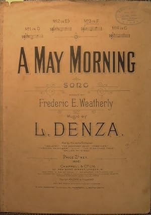 Imagen del vendedor de A May Morning ( allegro con spirito ) a la venta por Antica Libreria Srl