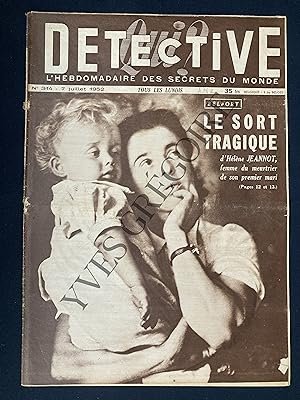 DETECTIVE-N°314-7 JUILLET 1952
