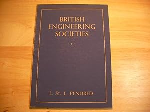 Seller image for British Engineering Societies, etc. With plates, including portraits (Science in Britain.) for sale by Book Bungalow